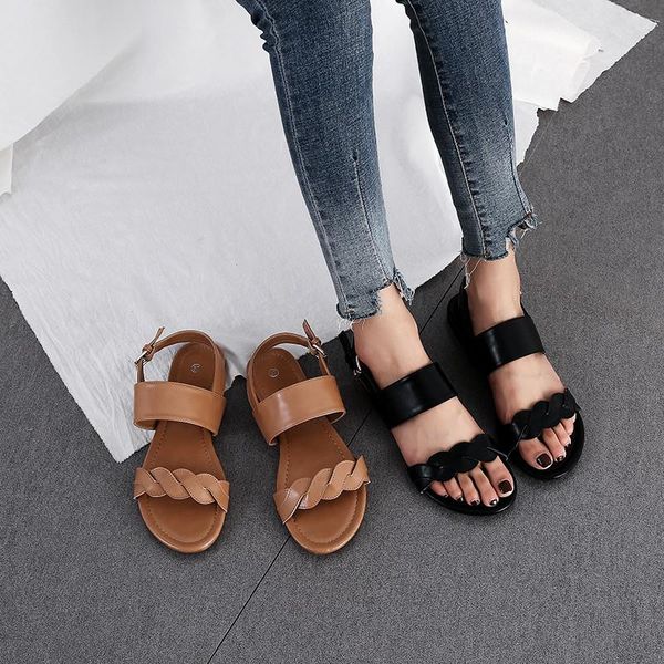 fashion women roman sandals flat casual summer shoes woman sandles open toe ankle strap buckle ladies brown black
fashion women roman sandals flat casual summer shoes woman sandles open toe ankle strap buckle ladies brown black