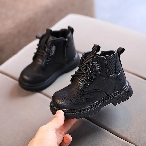 boots children' girls' british style ankle autumn/winter boys' leather upper high casual, Black;grey
boots children' girls' british style ankle autumn/winter boys' leather upper high casual, Black;grey