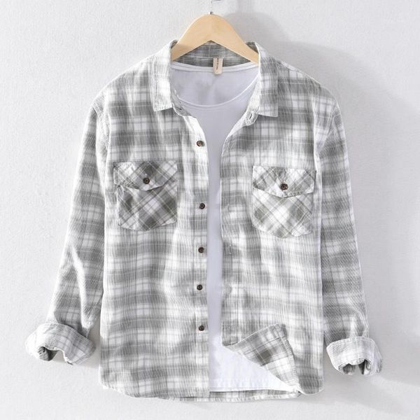 suehaiwe's brand italy pure cotton corduroy shirt men fashion comfortable mens casual trendy plaid shirts male chemise men's, White;black
suehaiwe's brand italy pure cotton corduroy shirt men fashion comfortable mens casual trendy plaid shirts male chemise men's, White;black