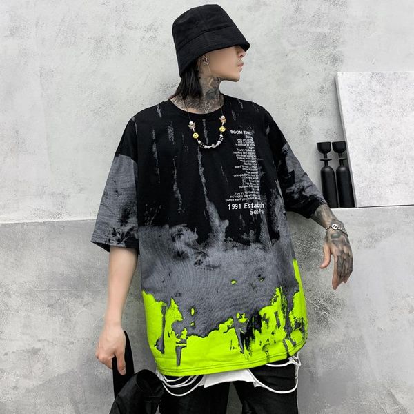 men's t-shirts hip hop t shirt men letter print tie dye streetwear harajuku high street short sleeve cotton tshirt oversized summer bla, White;black
men's t-shirts hip hop t shirt men letter print tie dye streetwear harajuku high street short sleeve cotton tshirt oversized summer bla, White;black