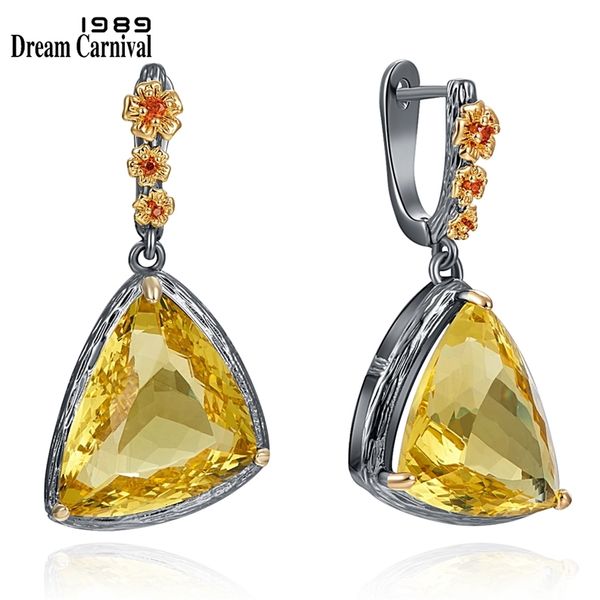 dreamcarnival 1989 chic exotic fashion big dangle earrings gold color triangle zircon wedding engagement jewelry pick we4032 210625, Silver
dreamcarnival 1989 chic exotic fashion big dangle earrings gold color triangle zircon wedding engagement jewelry pick we4032 210625, Silver