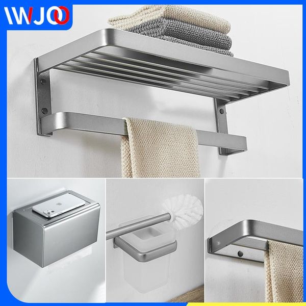 bath accessory set bathroom gray towel rack wall thickened holder double rod shower layer corner shelf toilet tissue box
bath accessory set bathroom gray towel rack wall thickened holder double rod shower layer corner shelf toilet tissue box