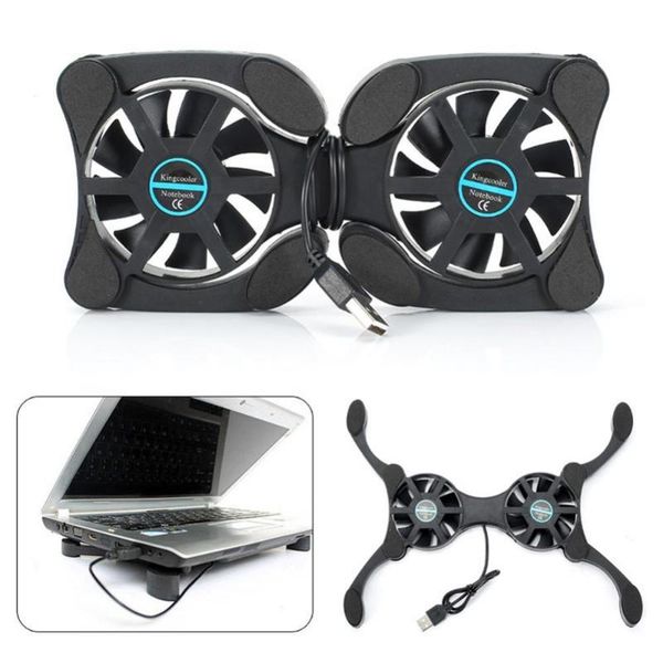 foldable usb cooling fan cpu cooler mini ocs notebook pad quiet stand double fans for 7-15 inch lappads
foldable usb cooling fan cpu cooler mini ocs notebook pad quiet stand double fans for 7-15 inch lappads