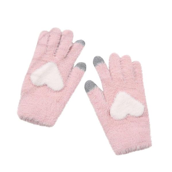 five fingers gloves winter warm ladies fashion woman keep cashmere glove lovely heart-shaped weave knitted female, Blue;gray
five fingers gloves winter warm ladies fashion woman keep cashmere glove lovely heart-shaped weave knitted female, Blue;gray