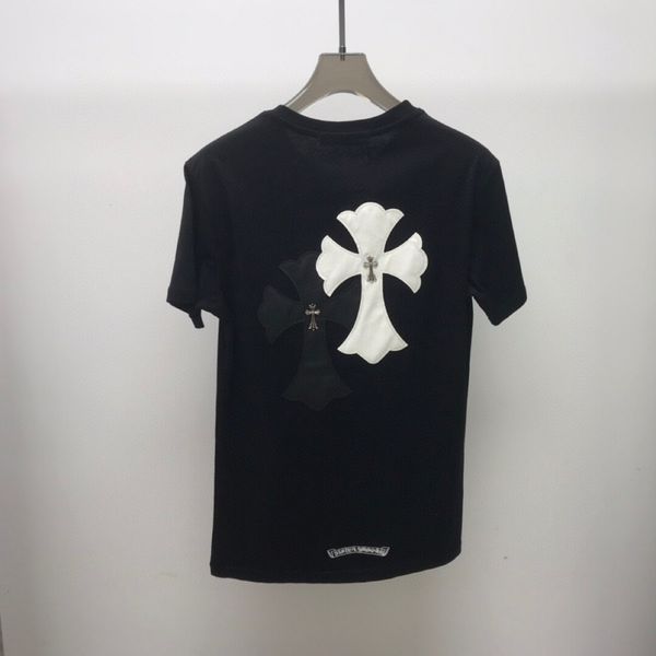 summer ch cro short sleeve t-shirt men's cotton cross sanskrit skin print trendy brand, White;black
summer ch cro short sleeve t-shirt men's cotton cross sanskrit skin print trendy brand, White;black