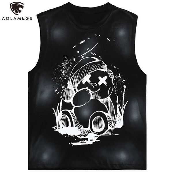 men' tank aolamegs tank men horror portrait print-ink jet t-neck punk vest rock hipster man streetwear summer, White;black
men' tank aolamegs tank men horror portrait print-ink jet t-neck punk vest rock hipster man streetwear summer, White;black