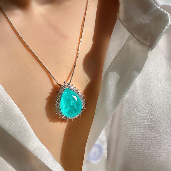 pendant necklaces megin d white gold full luxury zircon heart of ocean toumaline stone drop collar chain necklace for women couple wedding j, Silver
pendant necklaces megin d white gold full luxury zircon heart of ocean toumaline stone drop collar chain necklace for women couple wedding j, Silver