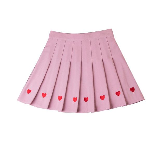 skirts preppy style women cute love embroidery pleated high waist skirt student female ins super fire half-length, Black
skirts preppy style women cute love embroidery pleated high waist skirt student female ins super fire half-length, Black