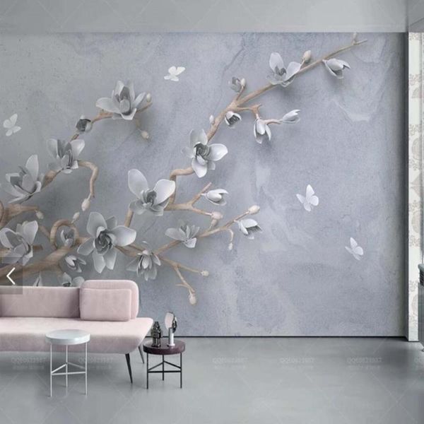 wallpapers 3d embossed yulan magnolia flower butterfly wallpaper mural for living room floral decoration custom any size landscape
wallpapers 3d embossed yulan magnolia flower butterfly wallpaper mural for living room floral decoration custom any size landscape