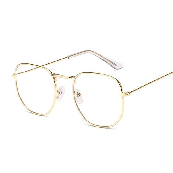 fashion sunglasses frames small hexagon alloy gold frame glasses 2021 classic retro optics eyeglasses transparent clear lens women men espec, Black
fashion sunglasses frames small hexagon alloy gold frame glasses 2021 classic retro optics eyeglasses transparent clear lens women men espec, Black