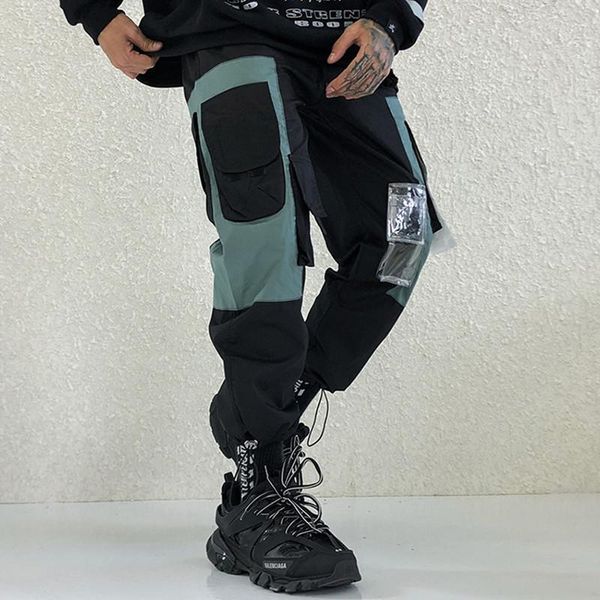 men's pants hip hop cargo multi pocket 2021 men harajuku jogger streetwear color block baggy harem casual trousers hispter, Black
men's pants hip hop cargo multi pocket 2021 men harajuku jogger streetwear color block baggy harem casual trousers hispter, Black