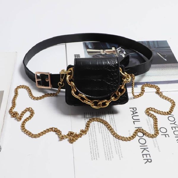 luxury designers crocodile pattern chain waist bag women fashion brand shoulder girl retro crossbody lady mini chest bags
luxury designers crocodile pattern chain waist bag women fashion brand shoulder girl retro crossbody lady mini chest bags