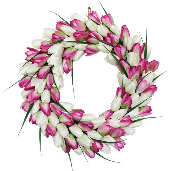 decorative flowers & wreaths artificial tulip wreath springtime for front door window wall party wedding valentines day hanging decorations
decorative flowers & wreaths artificial tulip wreath springtime for front door window wall party wedding valentines day hanging decorations