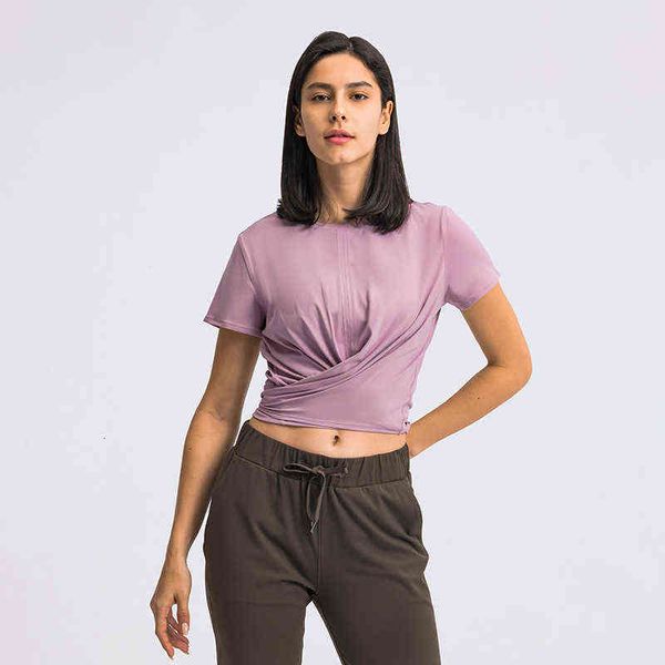 women's jackets 2021 summer yoga cloth simple fashion bandage short sleeve fitns running t-shirt women, White
women's jackets 2021 summer yoga cloth simple fashion bandage short sleeve fitns running t-shirt women, White