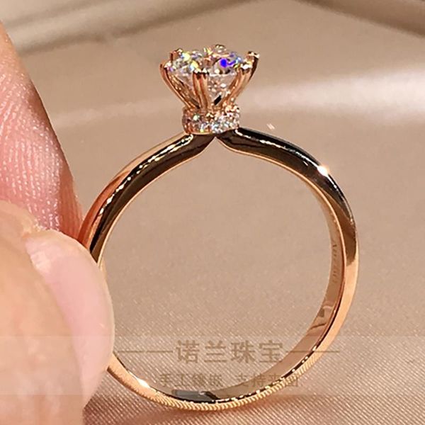 cluster rings 10k au417 rose gold women ring moissanite diamonds 1 2 3 4 5 round flower crown wedding party engagement anniversary, Golden;silver
cluster rings 10k au417 rose gold women ring moissanite diamonds 1 2 3 4 5 round flower crown wedding party engagement anniversary, Golden;silver