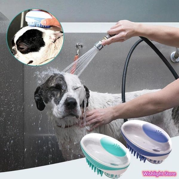 pet dog bath brush 2-in-1 spa massage comb soft silicone dogs cats shower hair grooming cmob cleaning tool supplies
pet dog bath brush 2-in-1 spa massage comb soft silicone dogs cats shower hair grooming cmob cleaning tool supplies