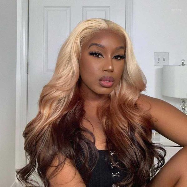 ombre honey blonde 200% t part lace front human hair wig body wave color plucked baby bleached knots brazilian remy1, Black;brown
ombre honey blonde 200% t part lace front human hair wig body wave color plucked baby bleached knots brazilian remy1, Black;brown