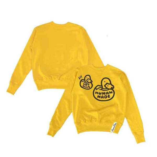 correct version of human made day tide sketch duck men's and women's off shoulder long sleeve couple loose round neck sweater, Black
correct version of human made day tide sketch duck men's and women's off shoulder long sleeve couple loose round neck sweater, Black