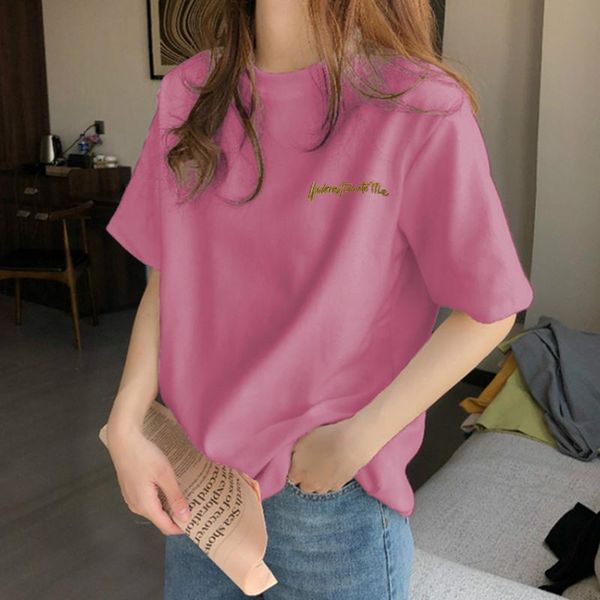 women's t-shirt 2021 summer harajuku letter embroidery t shirt women ullzang all-match t-shirts cute graphic tshirts fashion 90s tees f, White
women's t-shirt 2021 summer harajuku letter embroidery t shirt women ullzang all-match t-shirts cute graphic tshirts fashion 90s tees f, White