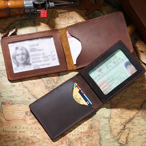 card holders aetoo leather driver's license holster, vintage mad horse driving men's and women's small bag, Brown;gray
card holders aetoo leather driver's license holster, vintage mad horse driving men's and women's small bag, Brown;gray