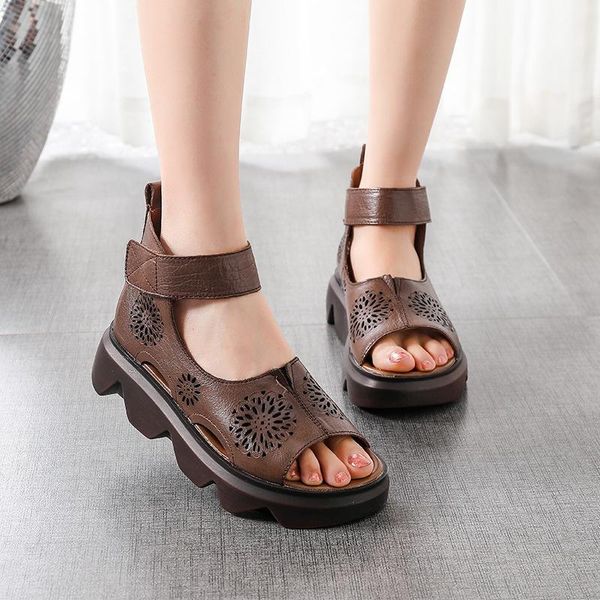 fashion platform boots leather high wedges ankle women 2021 female black brown hollow sandals shoes for woman
fashion platform boots leather high wedges ankle women 2021 female black brown hollow sandals shoes for woman