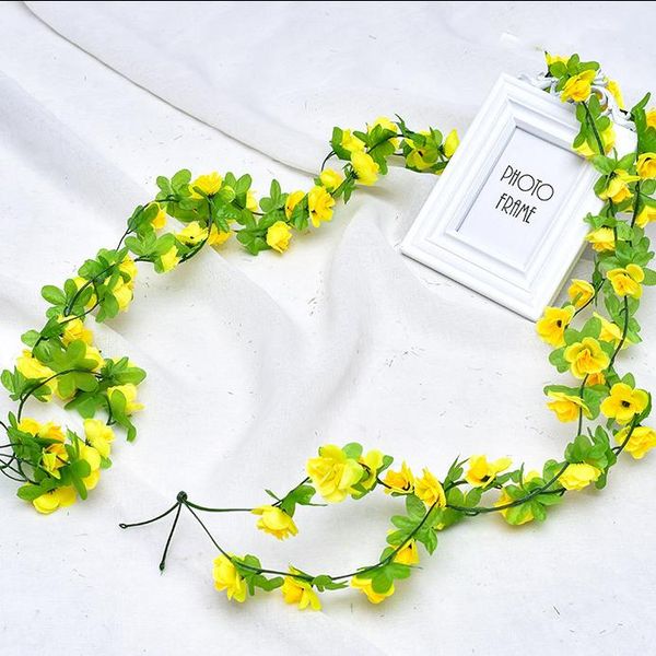decorative flowers & wreaths artificialgreenplantssingle 2.7mtwo-color small rose vine flowergarden fence settingshopping mall windowbalcony
decorative flowers & wreaths artificialgreenplantssingle 2.7mtwo-color small rose vine flowergarden fence settingshopping mall windowbalcony