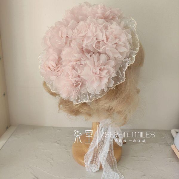other event & party supplies pink simulation flower headdress lace ribbon flat hat sweet girl delicate sinamay gorgeous cosplay headwear
other event & party supplies pink simulation flower headdress lace ribbon flat hat sweet girl delicate sinamay gorgeous cosplay headwear