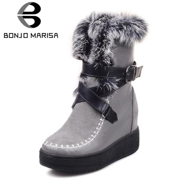 boots bonjomarisa winter short plush flock buckle ankle thick fur sewing increasing height women casual shoes woman, Black
boots bonjomarisa winter short plush flock buckle ankle thick fur sewing increasing height women casual shoes woman, Black