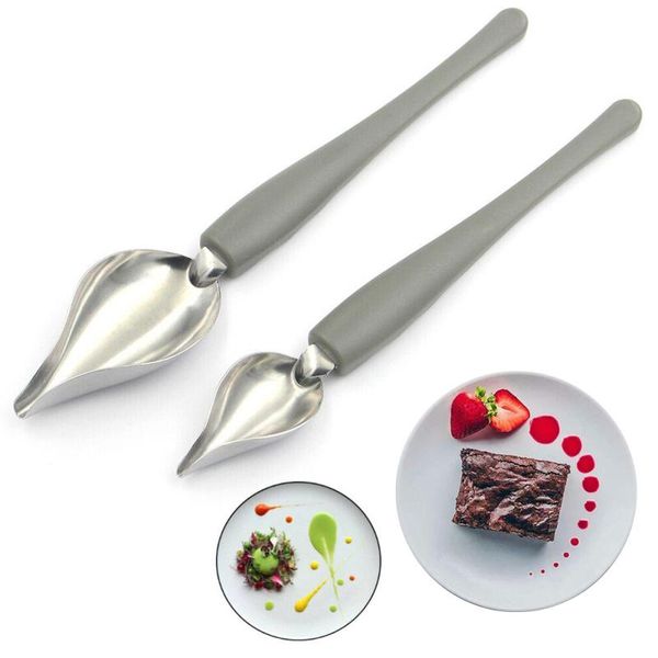 spoons stainless steel chef pencil sauce painting spoon cuisine restaurant western baking dessert decoration sharp kitchen tools
spoons stainless steel chef pencil sauce painting spoon cuisine restaurant western baking dessert decoration sharp kitchen tools