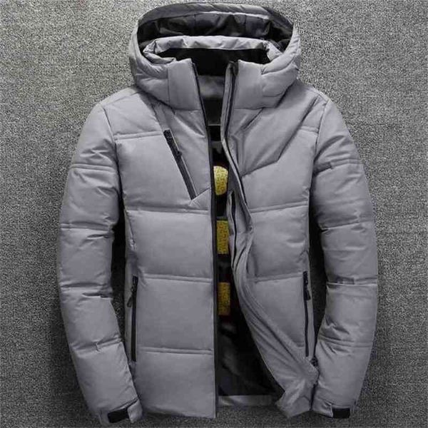 fashion winter jacket mens white duck down men thermal thick coat snow red black parka male warm outwear 11404 210810
fashion winter jacket mens white duck down men thermal thick coat snow red black parka male warm outwear 11404 210810