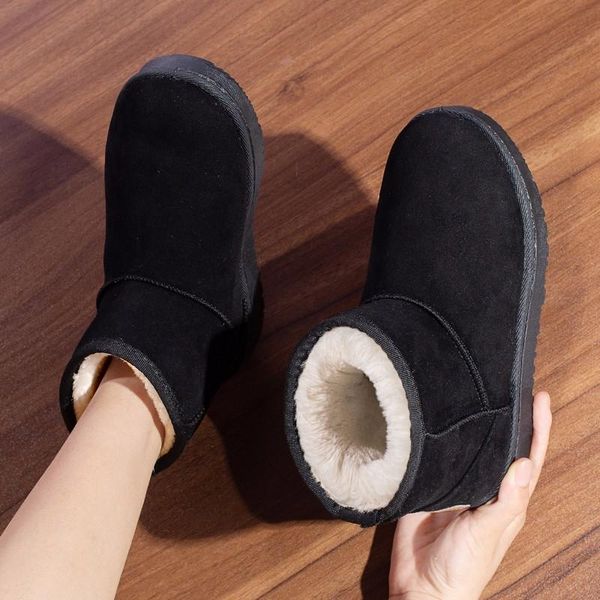 boots 2021 snow women's short-tube short fur one-match all-match cotton shoes plus velvet thick, Black
boots 2021 snow women's short-tube short fur one-match all-match cotton shoes plus velvet thick, Black