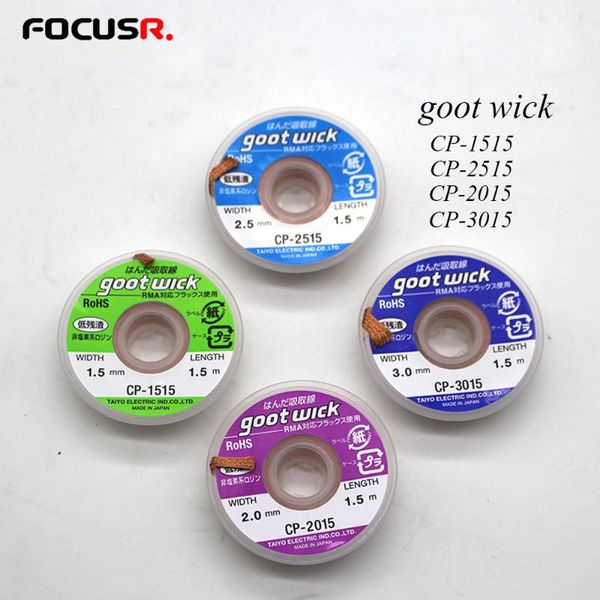 goot wick original japan import soldering desoldering wire solder cp-1515 cp-2021 cp-2515 cp-3015 cp-3515 cell phone repairing tools
goot wick original japan import soldering desoldering wire solder cp-1515 cp-2021 cp-2515 cp-3015 cp-3515 cell phone repairing tools