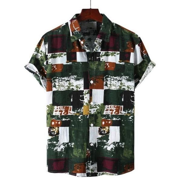 men's casual shirts 2021 spring and summer streetwear short-sleeved floral shirt chinese japanese fashion working clothes for men, White;black
men's casual shirts 2021 spring and summer streetwear short-sleeved floral shirt chinese japanese fashion working clothes for men, White;black