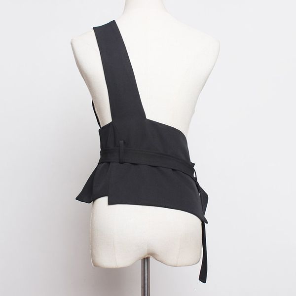 women's vests eam women loose fit black asymmetrical split joint bandage vest sleeveless fashion tide spring autumn 1h975 j4l1, Black;white
women's vests eam women loose fit black asymmetrical split joint bandage vest sleeveless fashion tide spring autumn 1h975 j4l1, Black;white