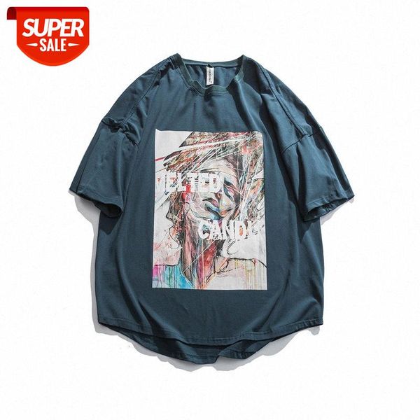 20 summer men's short-sleeved handsome creative characters graffiti printing ins new country youth t-shirt #y26l, White;black
20 summer men's short-sleeved handsome creative characters graffiti printing ins new country youth t-shirt #y26l, White;black