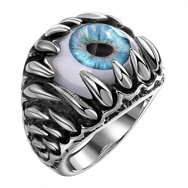 designer rings personality devil's eye jewelry for women men creative big halloween accessories night club bar party punk ring, Golden;silver
designer rings personality devil's eye jewelry for women men creative big halloween accessories night club bar party punk ring, Golden;silver
