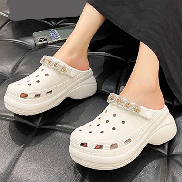 slippers rimocy 2021 crystal strap platform mules shoes women summer hollow out thick heels woman round toe wedges beach sandals, Black
slippers rimocy 2021 crystal strap platform mules shoes women summer hollow out thick heels woman round toe wedges beach sandals, Black