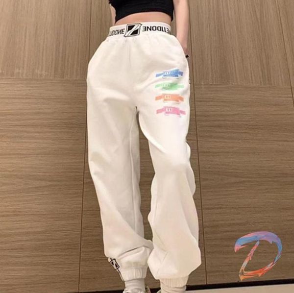 men's pants we11done rainbow sweatpants women's letters splash ink printing sports welldone casual loose couples trousers, Black
men's pants we11done rainbow sweatpants women's letters splash ink printing sports welldone casual loose couples trousers, Black