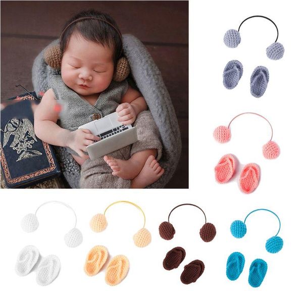 hair accessories born pography props hand crochet baby slippers +headset set po shoes, Slivery;white
hair accessories born pography props hand crochet baby slippers +headset set po shoes, Slivery;white