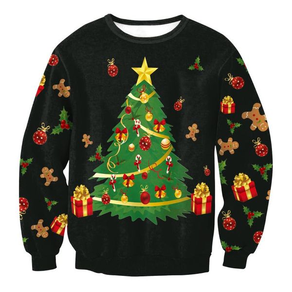 women's sweaters ugly christmas sweater for men women 2021 year woman winter knitted pullover funny treen print jumper xmas elk deer, White;black
women's sweaters ugly christmas sweater for men women 2021 year woman winter knitted pullover funny treen print jumper xmas elk deer, White;black
