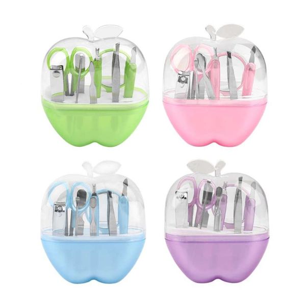 nail art kits 3 colors apples shape 9pcs/set stainless steel manicure set scissors cosmetic makeup tool for travel care product
nail art kits 3 colors apples shape 9pcs/set stainless steel manicure set scissors cosmetic makeup tool for travel care product