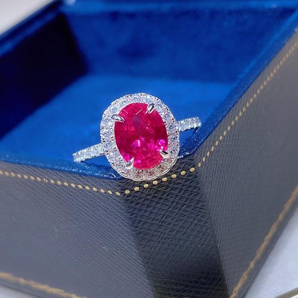 cluster rings charms 100% 925 sterling oval cut 7*9mm ruby rose red color gemstone for women fine fashion jewelry, Golden;silver
cluster rings charms 100% 925 sterling oval cut 7*9mm ruby rose red color gemstone for women fine fashion jewelry, Golden;silver