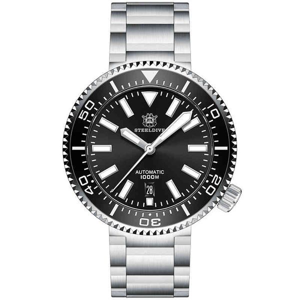 steeldive 1976 mens diver watch automatic self-wind mechanical sapphire swiss bgw luminous waterproof shock resistant watches, Silver
steeldive 1976 mens diver watch automatic self-wind mechanical sapphire swiss bgw luminous waterproof shock resistant watches, Silver
