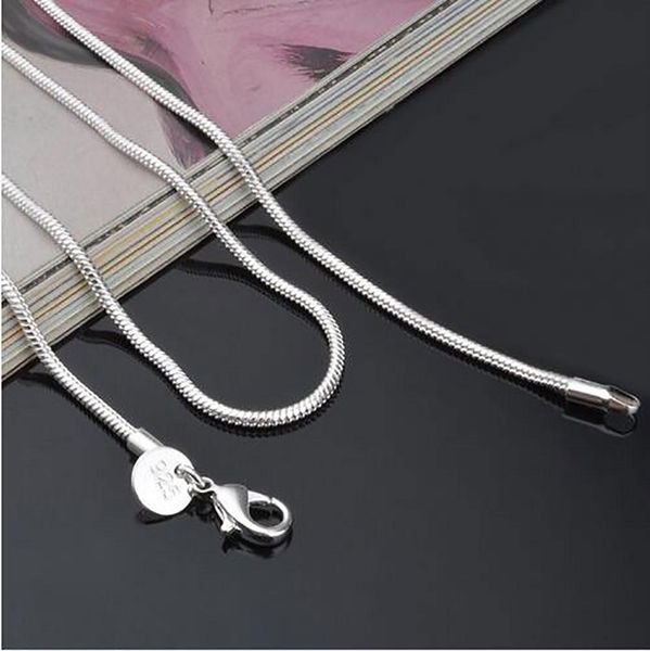 2021 925 sterling silver smooth snake chain necklace lobster clasps chain wedding party jewelry size 1mm 2mm 3mm 16inch --- 30inch
2021 925 sterling silver smooth snake chain necklace lobster clasps chain wedding party jewelry size 1mm 2mm 3mm 16inch --- 30inch