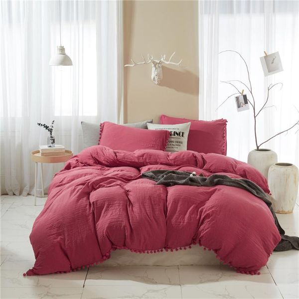 bedding sets advanced pure bean paste red 3 pcs quilt cover with little ball design pillow case single twin king princess style soft oceania
bedding sets advanced pure bean paste red 3 pcs quilt cover with little ball design pillow case single twin king princess style soft oceania