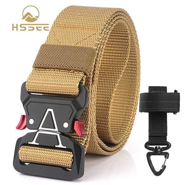 genuine tactical belt for men anti-rust alloy quick release outdoor work 1200d soft real nylon military waist support, Black;gray
genuine tactical belt for men anti-rust alloy quick release outdoor work 1200d soft real nylon military waist support, Black;gray