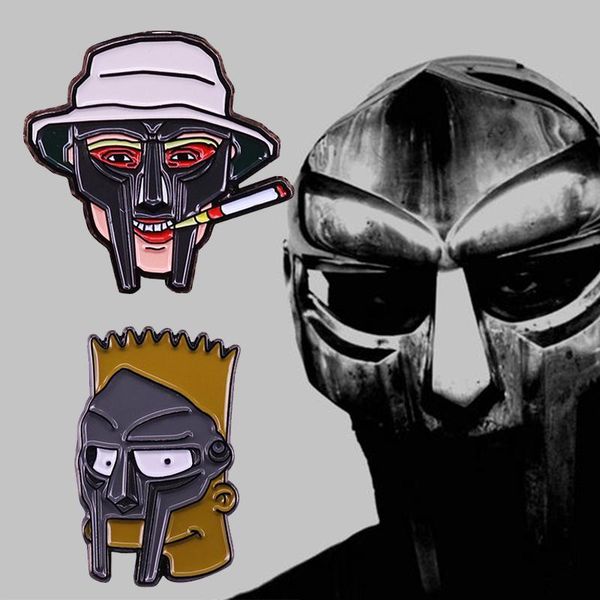 pins, brooches " supervillain mf doom enamel pin bart metal face cool mash-up badge hip-hop music rapper brooch jewelry, Gray 
pins, brooches " supervillain mf doom enamel pin bart metal face cool mash-up badge hip-hop music rapper brooch jewelry, Gray