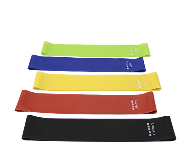 training fitness bands 5 levels exercise yoga mini resistance rubber elastic gum pilates sport workout equipment
training fitness bands 5 levels exercise yoga mini resistance rubber elastic gum pilates sport workout equipment