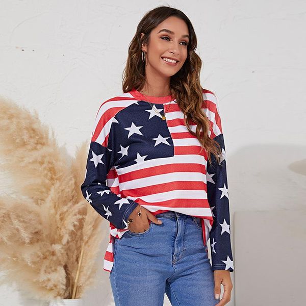 women's t-shirt women striped patchwork print o-neck y2k spring autumn casual looes long sleeve fashion pullover tee shirt, White
women's t-shirt women striped patchwork print o-neck y2k spring autumn casual looes long sleeve fashion pullover tee shirt, White