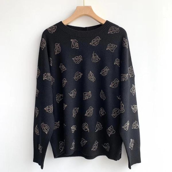 sweaters women sweater 100% cashmere diamond o-neck long sleeve casual female knit autumn pullover, White;black
sweaters women sweater 100% cashmere diamond o-neck long sleeve casual female knit autumn pullover, White;black
